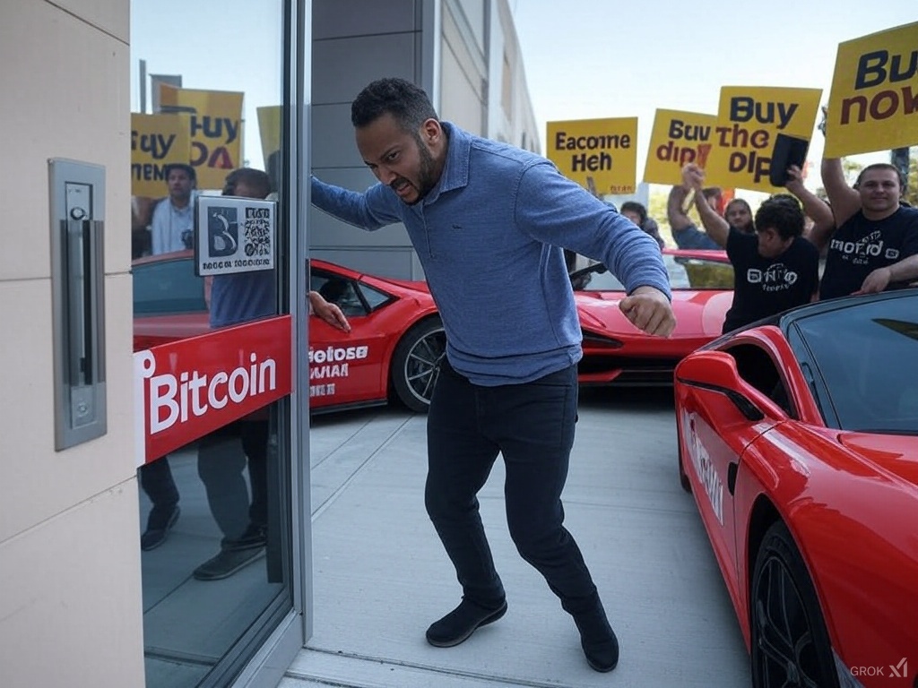 Man Desperate to get Bitcoin